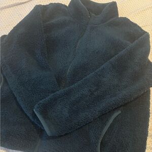 Eddie Bauer Cozy Fleece Jacket in dark teal